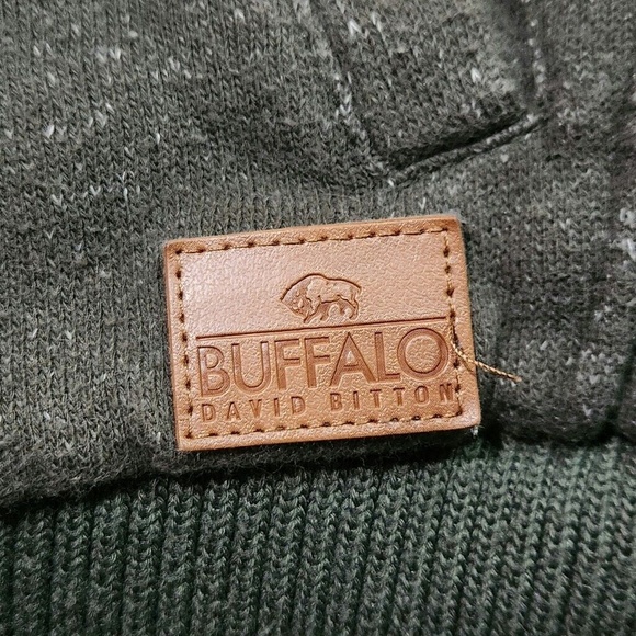 Buffalo Mens David Bitton Jacket XL Green - Picture 5 of 9